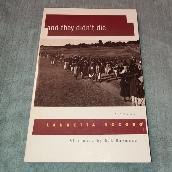 RARE Book And They Didn't Die South Africa Historical Fiction Apartheid Ethnic - Picture 1 of 8